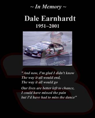 Dale Earnhardt 1951-2001